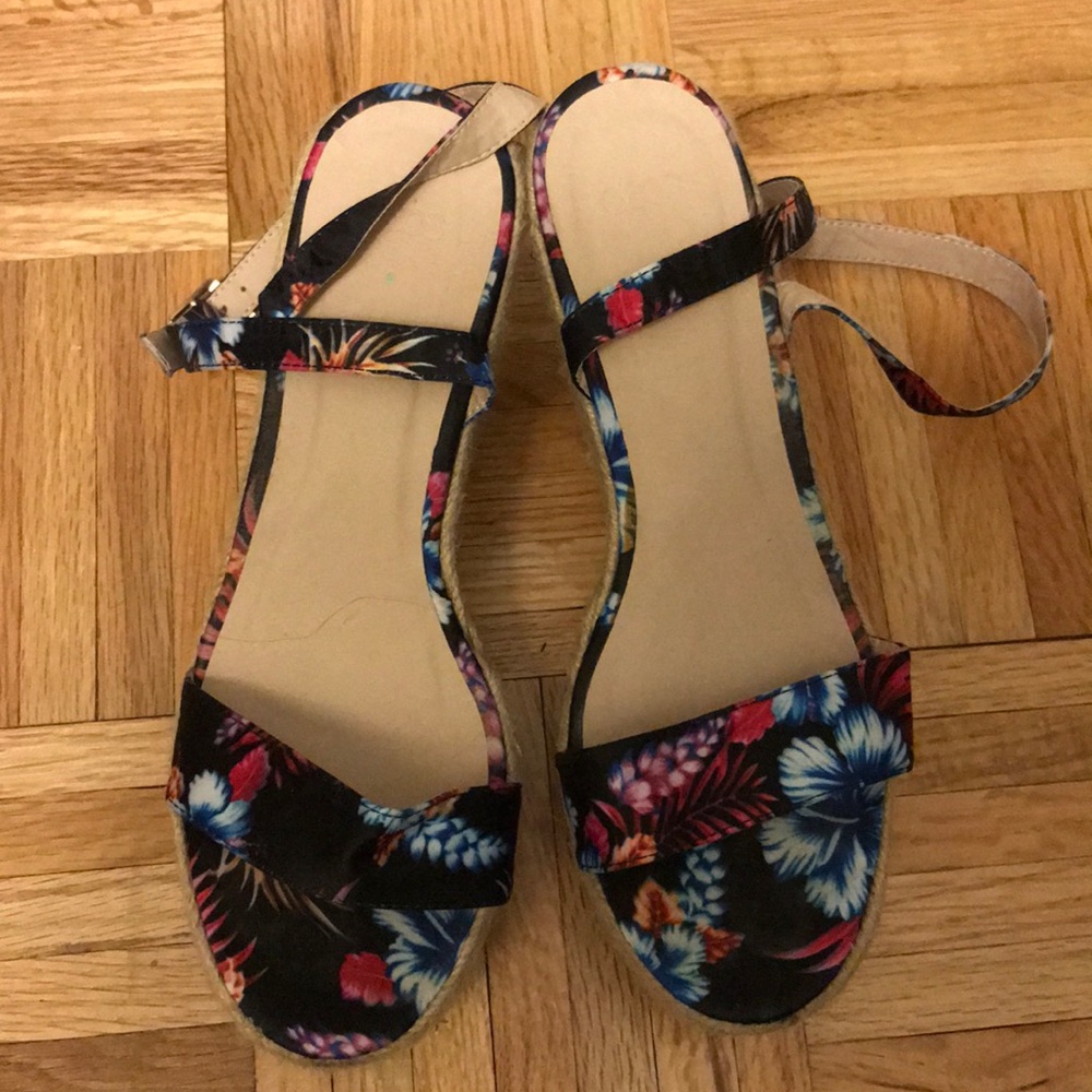 ASOS strappy wedge sandals